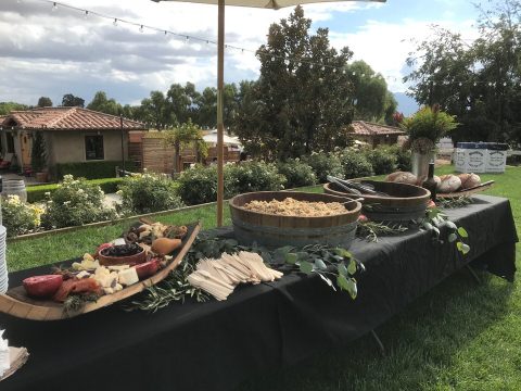 Farm to table lunch