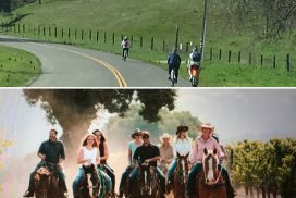 Blazing Saddles: Bike & Horseback Tour